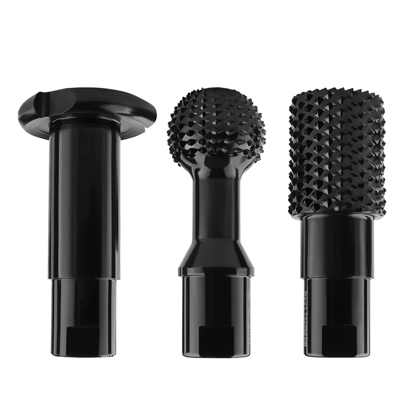 JonPhoe Sphere Rotary Burr with 5/8-11 Threads for 4 1/2" and 5" Angle Grinder, Carbon Steel Ball Gouge Angle Grinder Attachments for Woodworking Polishing Engraving (3) 3
