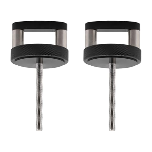 2Pcs Aluminum D-Ring Hard Top Thumb Screws for 2007-2018 Wrangler JK