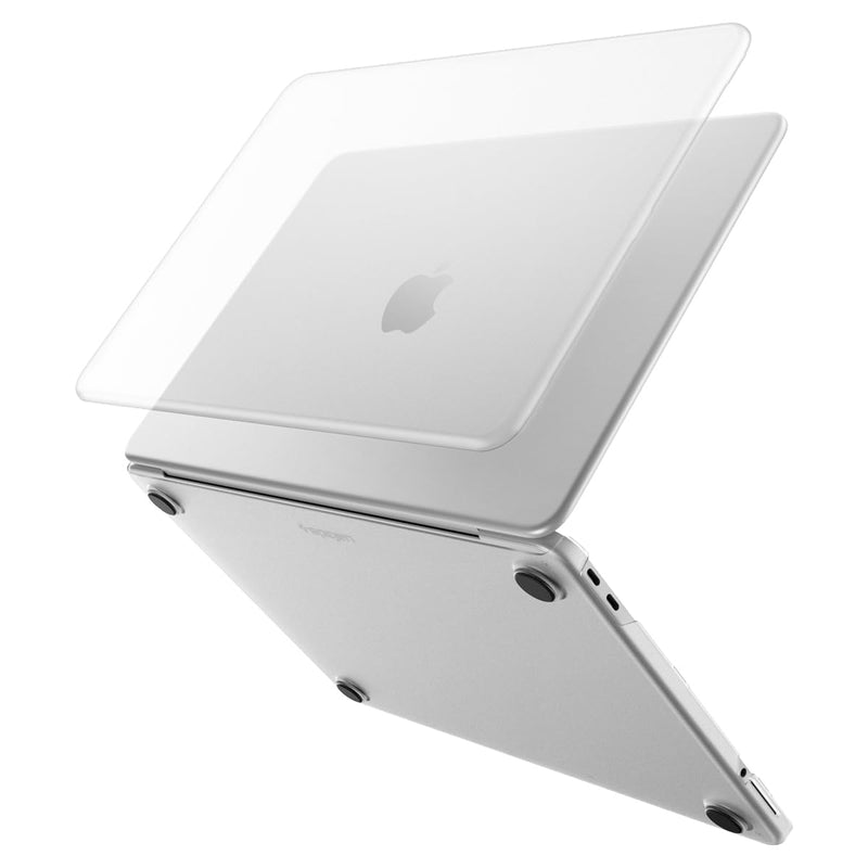Spigen for MacBook Neo Case (2026), MacBook Neo 13-inch Case A18 Pro A3404, Air Skin Matte Finish Semi Clear Fingerprint Resistant Thin Hard Shell Cover, Frost Clear MacBook Neo 13" (A18 Pro, 2026)