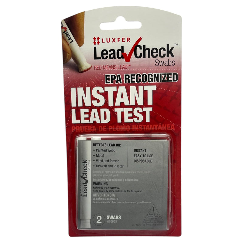Swabs, Instant Lead Test, 2 Swab Blister Pack