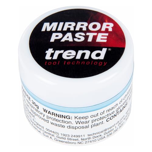 Trend Ultra Fine Mirror Paste 1.05 oz for Honing and Polishing Your Sharpened Knives & Tools, DWS/MP/30