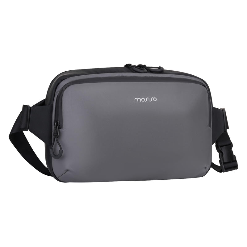 MOSISO Camera Bag for Photographers, Shoulder Photography Bag, Black&Gray | DSLR/SLR/Mirrorless Shockproof Crossbody Camera Sling Bags Backpack Compatible with Canon/Nikon/Sony/Fuji
