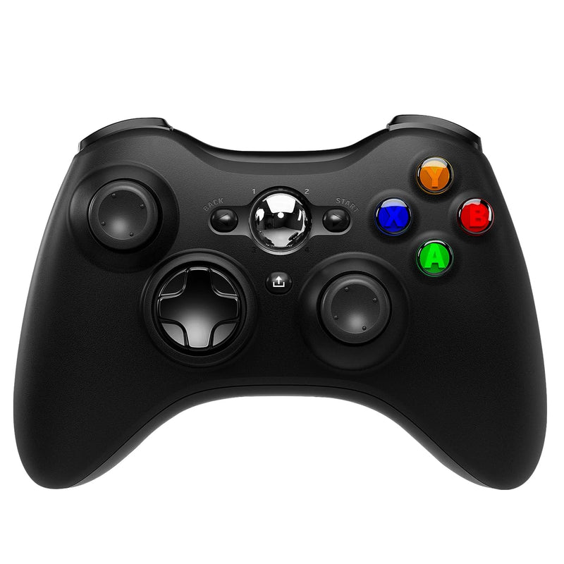 ZHCWM Wireless Xbox Controller for Xbox One, Series X|S, PC,Black | wireless gamepad compatible with Xbox One, Series X|S, and Windows PC. Ergonomic grip, dual vibration , No 3.5mm audio jack