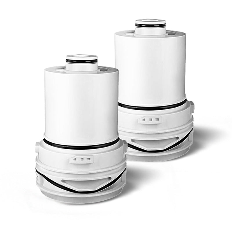 Shower Filter - Replacement Cartridges Compatible with Delta Clarifi, Reduces Dry Skin and Hair Damage (2 Pack) Lot de 2