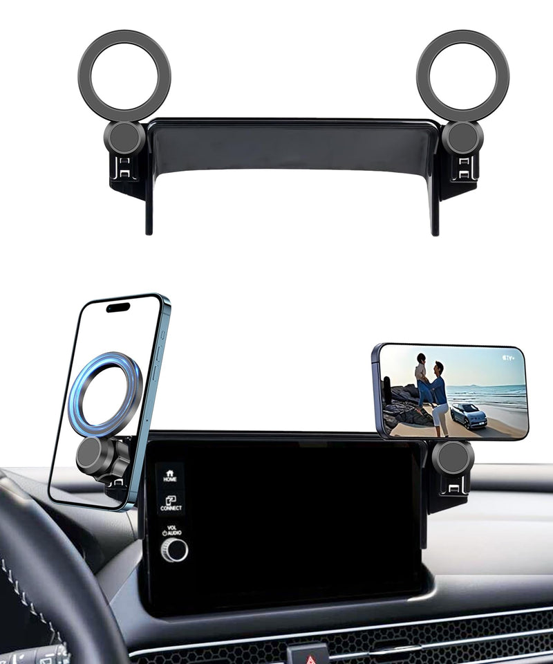 Car Phone Mount for Honda HR-V HRV/CR-V CRV 2023-2026 7/9 inch | 2023-2026 Honda HRV HR-V/CRV CR-V MagSafe Strong Magnets Cell Phone Holder Accessories, One-Hand Operation 360° Rotation for 2023-2026 Honda HR-V/CR-V (7/9 Inch)