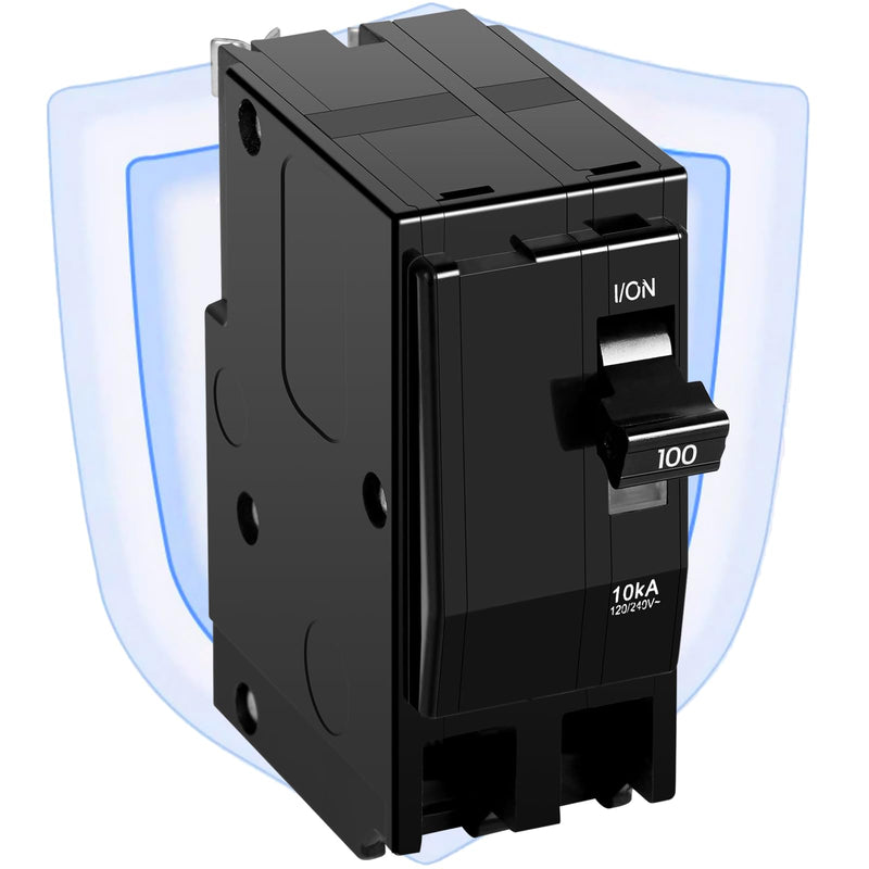 100Amp 2-Pole Circuit Breaker for QO2100CP,Compatible with SD QO Load Center, CSED, and NQOD Distribution Panels,120/240 V,10kA 2P100A