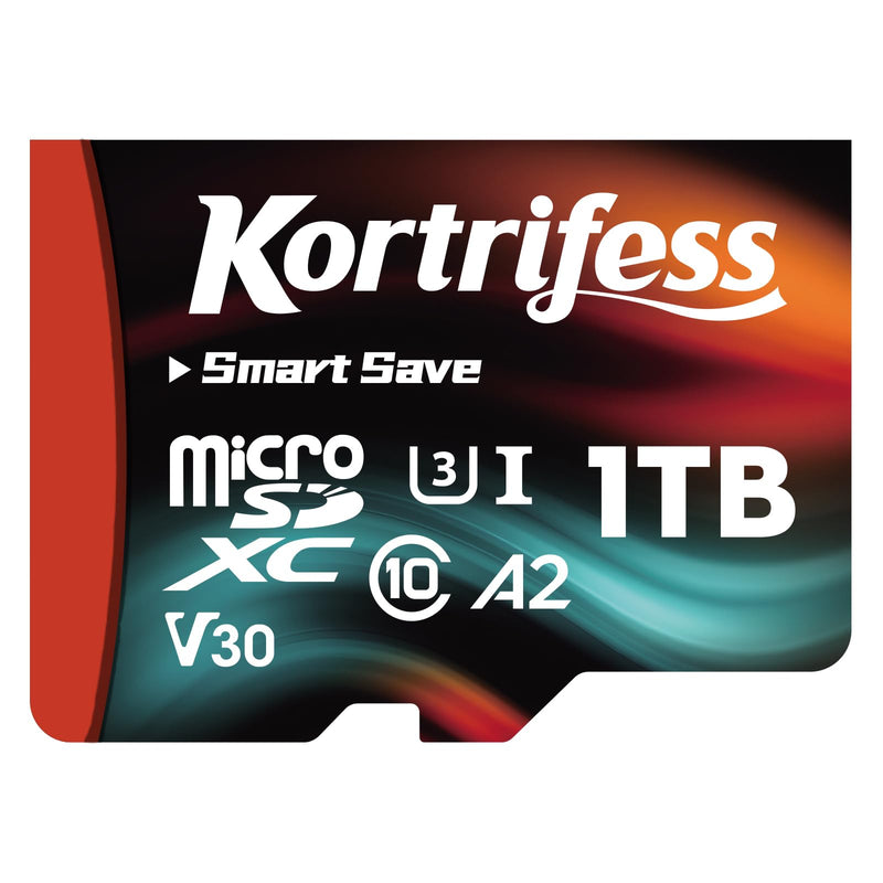 1T(999GB) Micro SD Card, microSDXC TF Card UHS-I Memory Card | Read Speed 130MB/s, Class 10, C10, U3, A2, V30 for DSLR Camera 4K UHD Full HD Video Recording