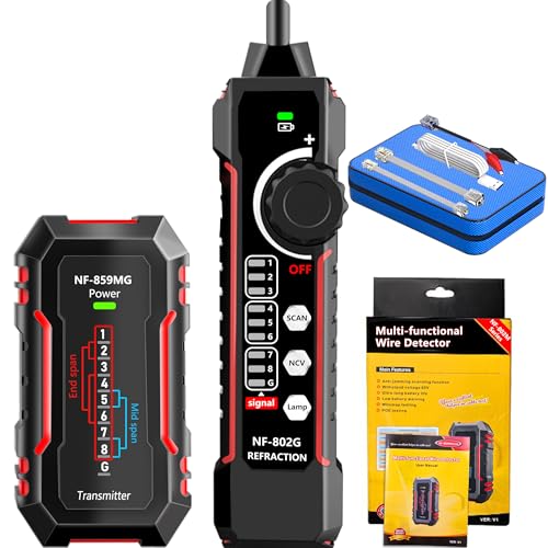 NF-802MG Network Cable Tester Ethernet Cable Tester with NCV and SCAN