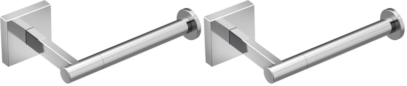 Moen BP1808CH Triva Single-Post Toilet Paper Holder, Chrome (Pack of 2) (Pack of 2)