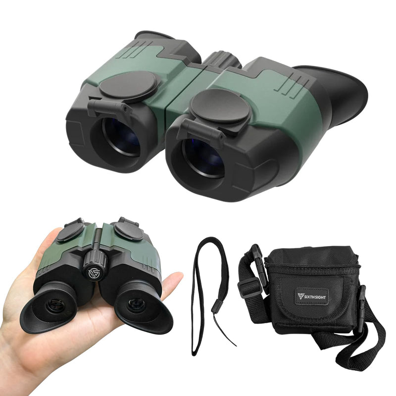 8x21 Compact Binoculars for Adults, Lightweight Binoculars with Large View, BaK-4 Prism Binocular for Bird Watching Hunting Travel Cruise Ship Hiking Sports Concert, Pocket-Size 8x21