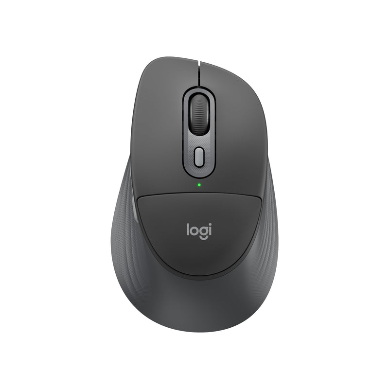 Logitech Signature Comfort Plus M850 L Wireless Mouse Bluetooth - Graphite | Bluetooth, palm cushion, 24-month battery, customizable buttons, for Windows, Mac, iPad With Palm Cushion