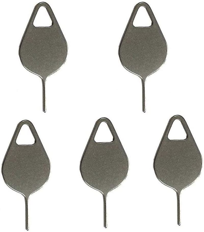 5pcs SIM Card Removal Tool Card Tray Eject Pins Needle Opener Ejector Needle Pin Remover Compatible with Smart Phones Samsung Galaxy iPhone