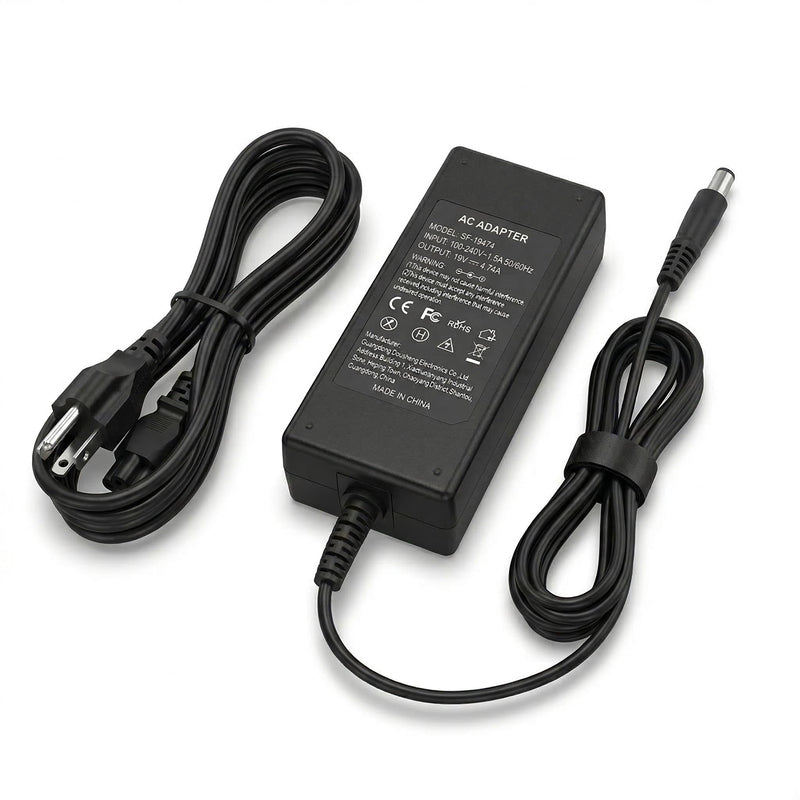 90W AC Adapter for HP EliteDesk 705 800 805 G1-G6 Mini, for HP ProDesk 600 | for HP ProDesk 260 400 405 600 G1-G6, 400 G9 Mini Desktop, 19V 4.74A 7.4x5.0mm Power Supply
