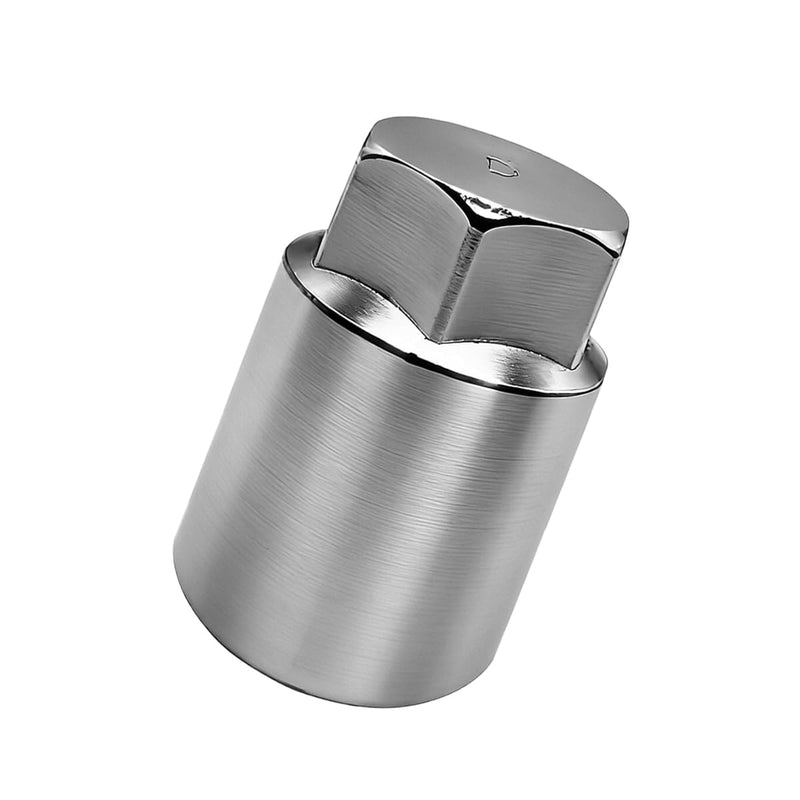 Zpana D Shaped Wheel Lock Key Removal Tool Anti Theft Bolt Adapter | Chrome steel construction, wrench connection design, tire service application, tyre maintenance, automotive repair
