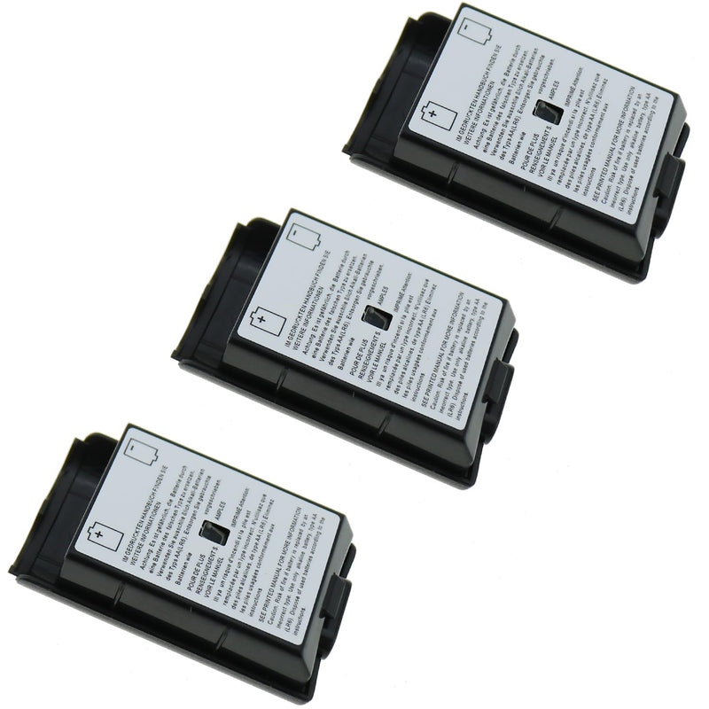 TAODAN 3PCS Plastic Wireless Controller Replacement Battery Pack Cover Video Game Accessories