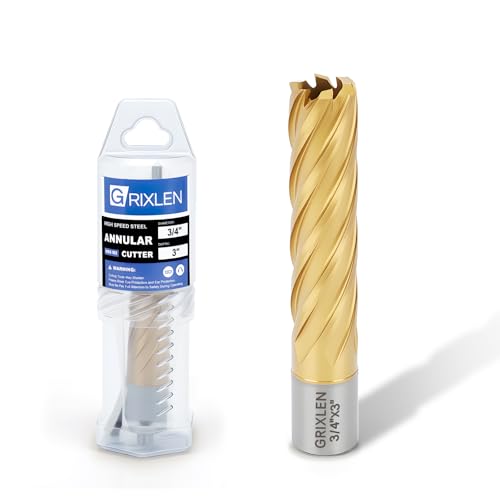 3/4"x3" HSS Annular Cutter，Diameter 3/4"，Cutting Depth 3" 3/4x3"