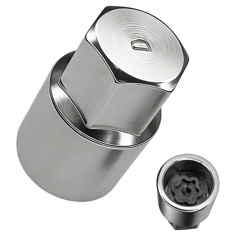 Wheel Lock Key, Locking Lug Nut Removal Tool for Honda Lexus Toyota Tacoma Senna, Lug Nut Key Wheel Weight Removal Tool, Professional Locking Lugs Nut Socket Adapter for Installation and Removal 1 Piece
