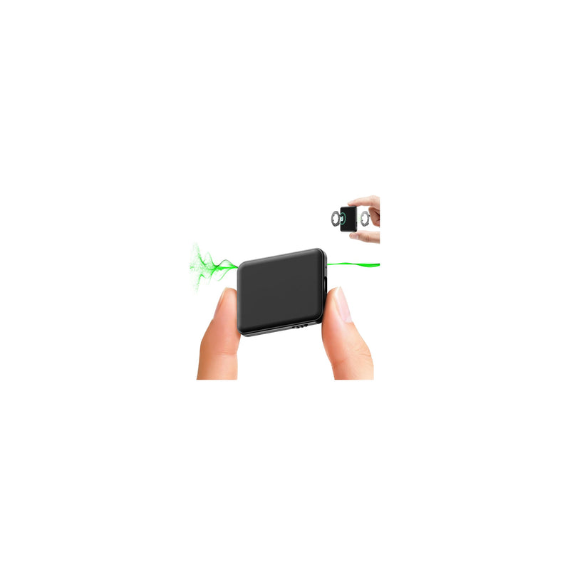 136GB (18800 Hour) Double-Sided Magnetic Voice Activated Recorder, Audio Recorder AI Smart Noise Reduction, MP3 & USB-C Digital Voice Recorder, 100H Continuous Recording Device for Meetings/Interviews 136.0 GB