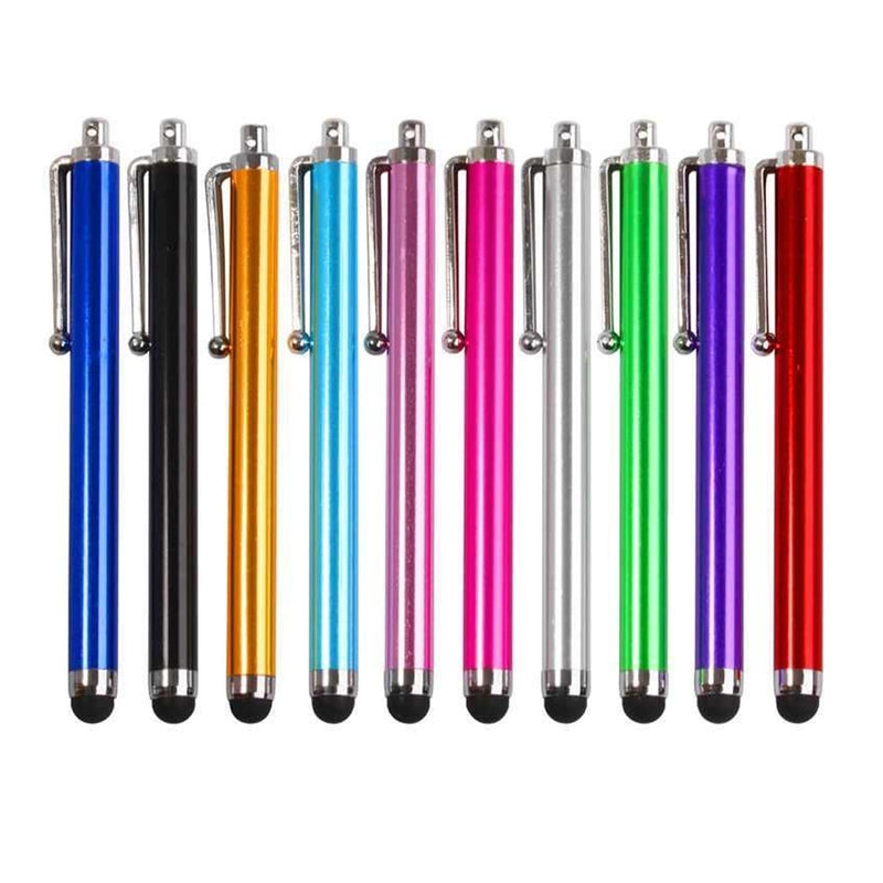10 Pack Stylus Pens for Touch Screens - Universal Capacitive Stylus for Tablets, Smartphones & iPads, Precision Tip for Drawing & Typing