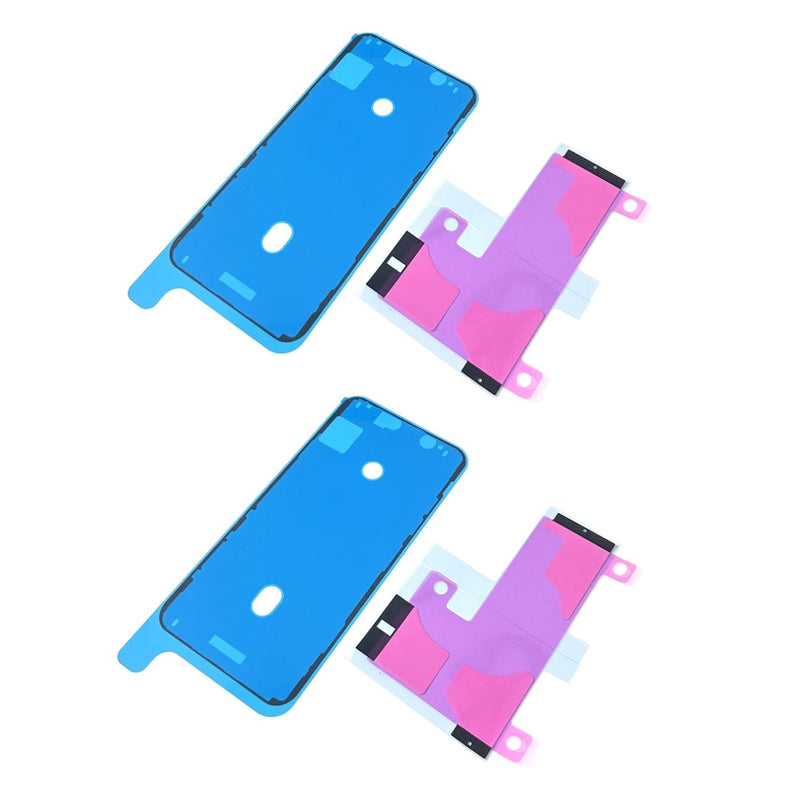 2Pack Front Screen Frame Adhesive + 2Pack Battery Adhesive Sticker Double Glue Tape Replacement Part for iPhone 11 11Pro 11Pro Max (for 11 Pro Max) for 11 Pro Max