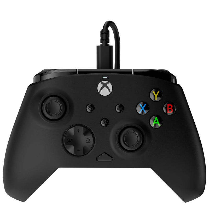 Turtle Beach Rematch Core Wired Gaming Controller, Xbox Series X|S, PC | Xbox One, Hall-Effect Thumbsticks, Audio Controls, Rumble Motors & Impulse Triggers, Ergonomic, Black