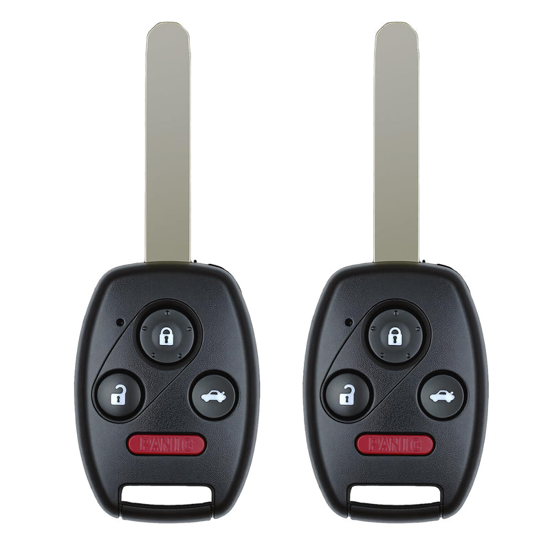 Key Fob Fits for Honda Accord 2003 2004 2005 2006 2007 OUCG8D-380H-A, 2Pcs | Car Keyless Entry Remote Control