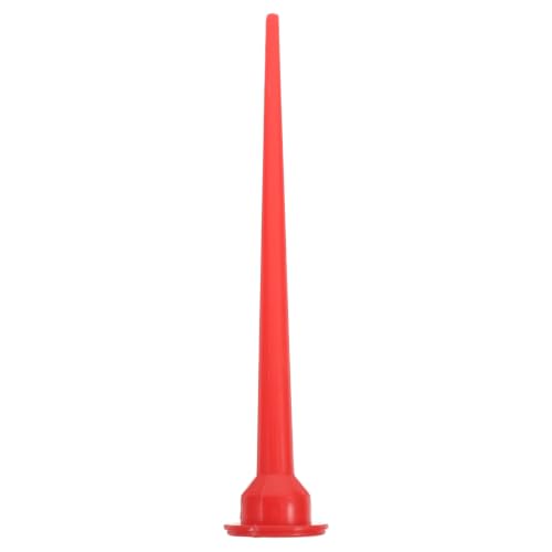 SOLUSTRE Extended Caulking Nozzle Tips 30cm Plastic Caulk Extension Nozzle for Sealant Applicator Tool Compatible Epoxy and Silicone Caulk Tubes