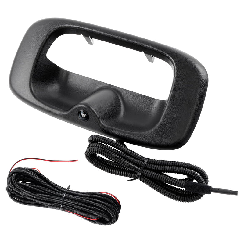 Tailgate Handle with Backup Camera, Pickups Reverse Rear View Backup Camera, Compatible with 1999-2007 Chevy Silverado GMC Sierra 1500 2500 3500, Replaces#15997911 15228539 Tailgate Backup Camera