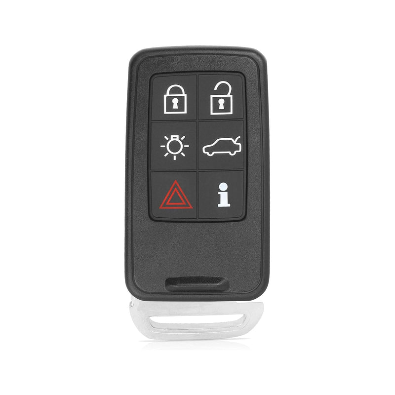 Compatible with Volvo 2011-2016 S60 2007-2016 S80 2009-2015 XC60 Proximity Smart Control Keyless Entry Remote for KR55WK49266, 902 MHz, 6 Buttons By RemoteMatch