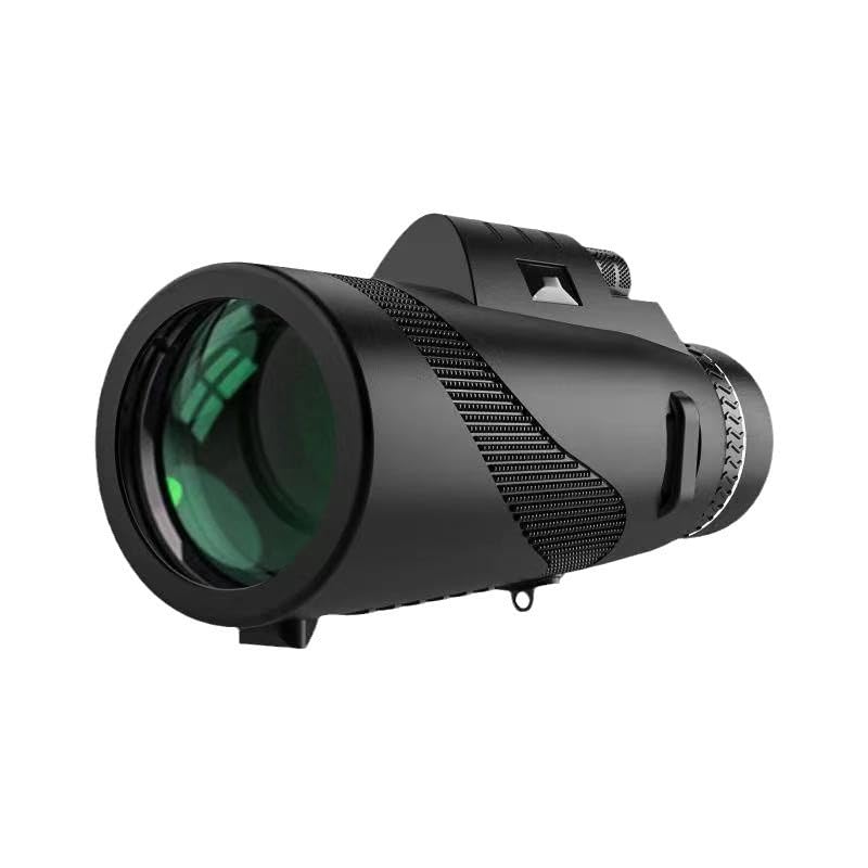 40X60 Monocular Telescope with Smartphone Holder & Tripod, Power Prism Compact Monoculars for Adults Kids, HD Monocular Scope for Bird Watching Hiking Concert Travelling -Black