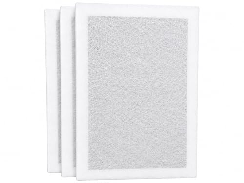 Fast-Shipped-Filters 3 Pack 20x25 Replacement Filter Pads Compatible with Dynamic Electronic Air Cleaner – Polarized Whole House HVAC Furnace Air Cleaner Filters – Made in USA – White