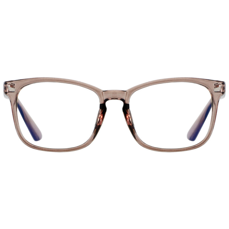 Blue Light Blocking Glasses Men Women Anti-Fatigue Computer Monitor Gaming Improve Sleep Reduce Eye Strain Gamer Glasses Brown