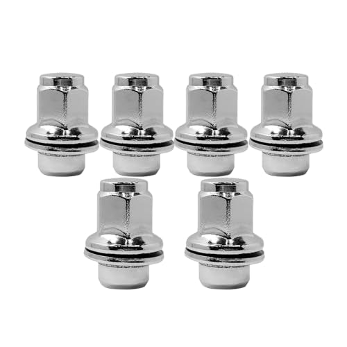 6PCS M14x1.5 Chrome Wheel Lug Nut, OEM 402241LA2A 611-342 6PCS