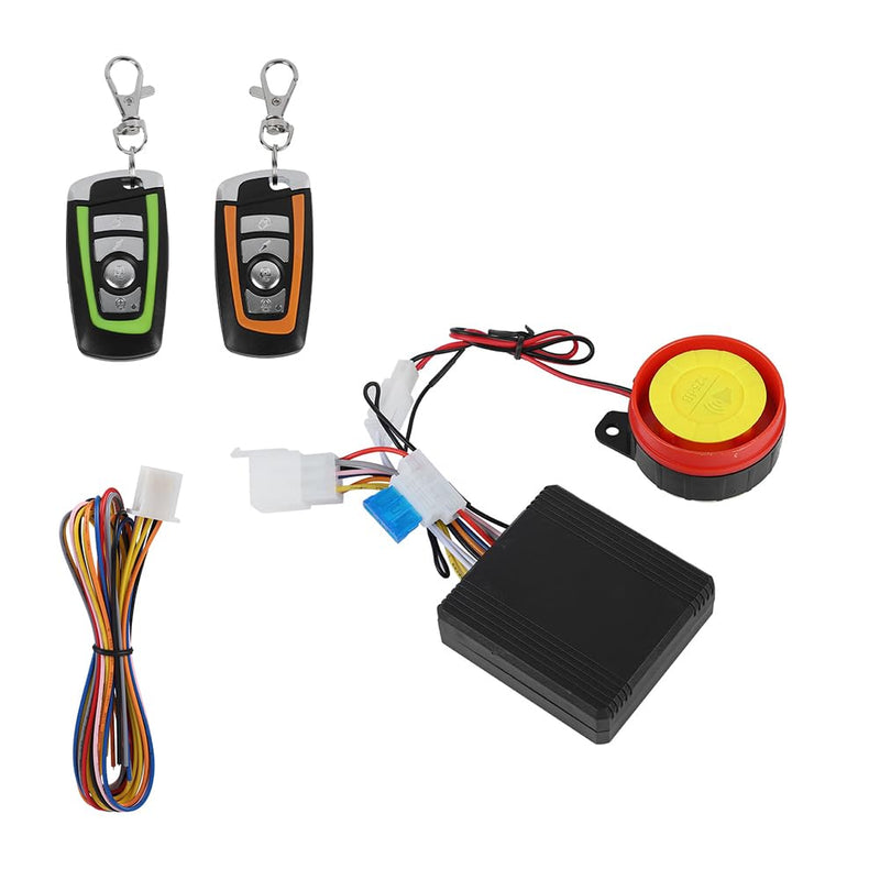 12V Motorcycle Anti-Theft Alarm with Remote Engine Start | 12V motorcycle anti-theft alarm system with remote control and engine start function