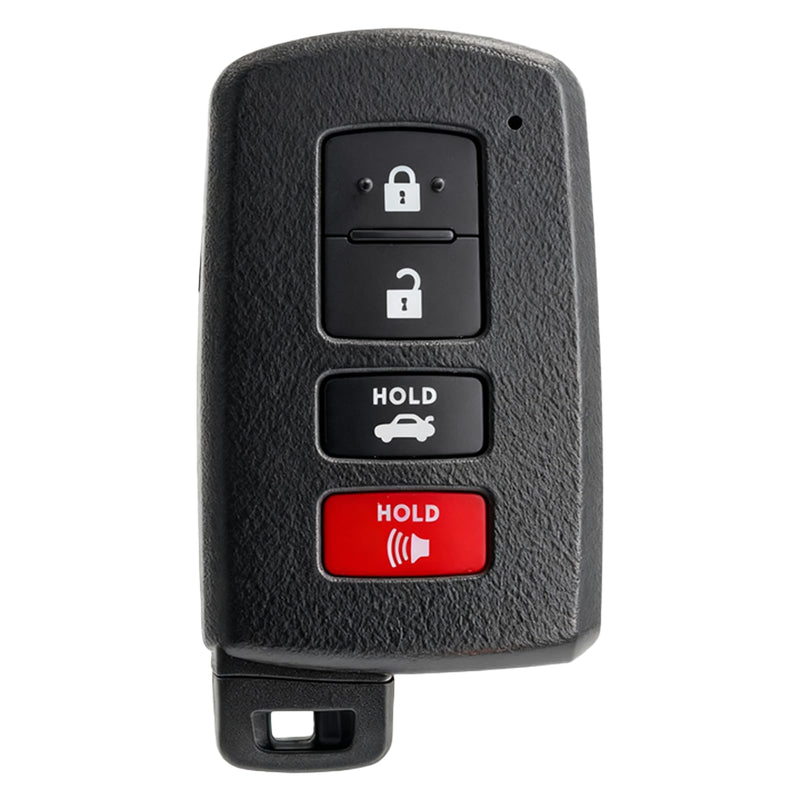Keyless Entry Remote Control Smart Key Fob for Toyota Camry 2012-2017 | XYSKJFOB Proximity Replacement for Camry Avalon Corolla 2012 2013 2014 2015 2016 2017 2018 HYQ14FBA 281451-0020 89904-06140
