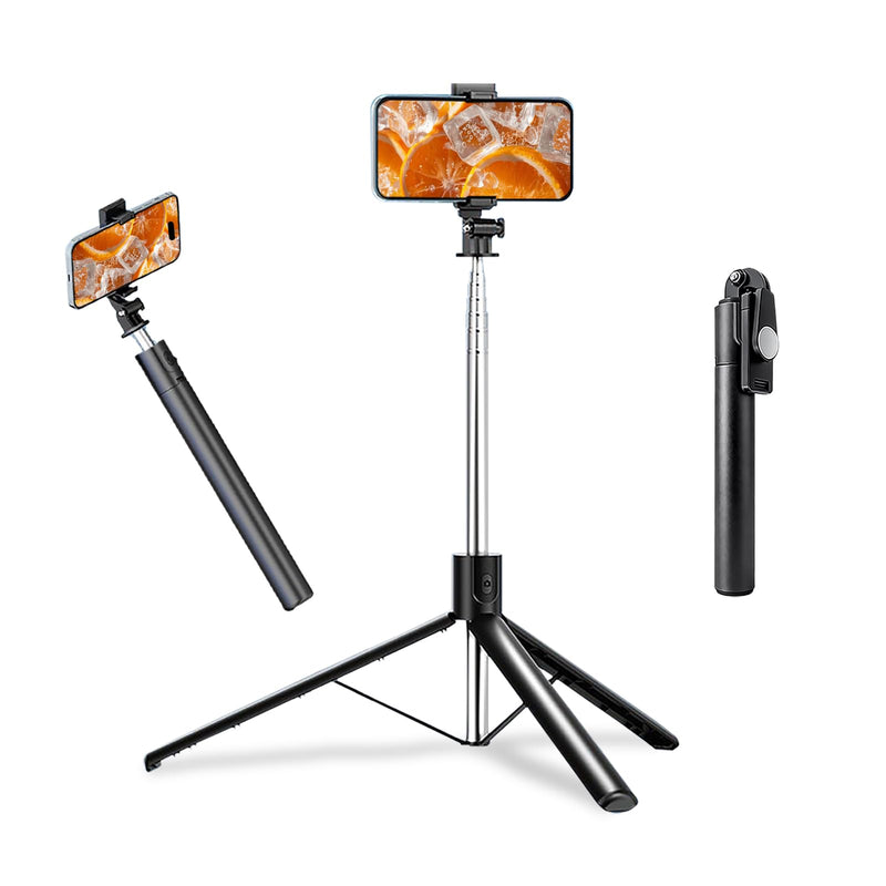 67" Phone Tripod Selfie Stick for iPhone and Android Phone, Cell Phone Tripod Stand with Wireless Remote Control