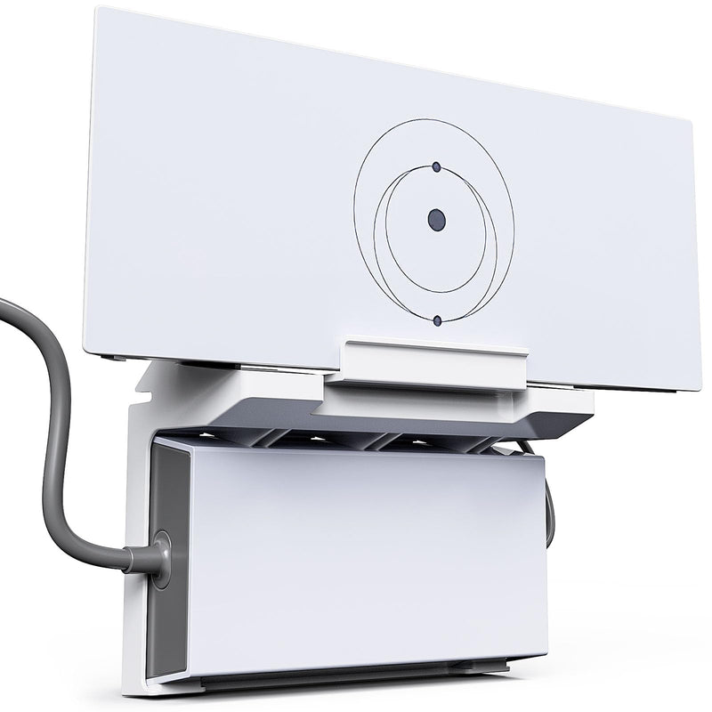 Starlink Gen3 Router Wall Mount, 2-in-1 Starlink Router Mount Modem Bracket for Starlink Standard 4/4X/Gen 3 UTR-32 Router & Power Supply, Space Saving ABS, Easy Install Home RV Office Boat