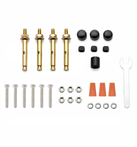 Barn Light Mounting Hardware Kit for Wall and Gooseneck Lights