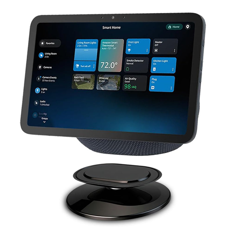 Adjustable Stand Compatible with Show 8 & Show 11, Swivel and Tilt to Improve Viewing Angle, Base Mount Accessories for Smart Display Models, Black