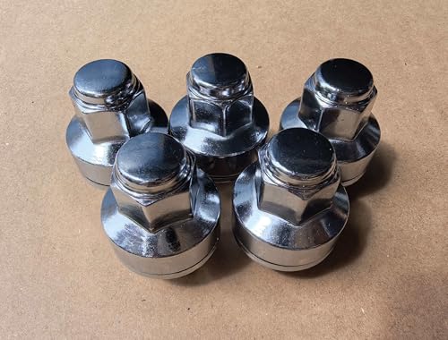 Wheel Lug Nuts 90942-01111 Replacement for Lexus LS460 2007-2017, LC500 LC500h 2018-2020, LS600h 2008-2016 (5 PCS) 5 PCS