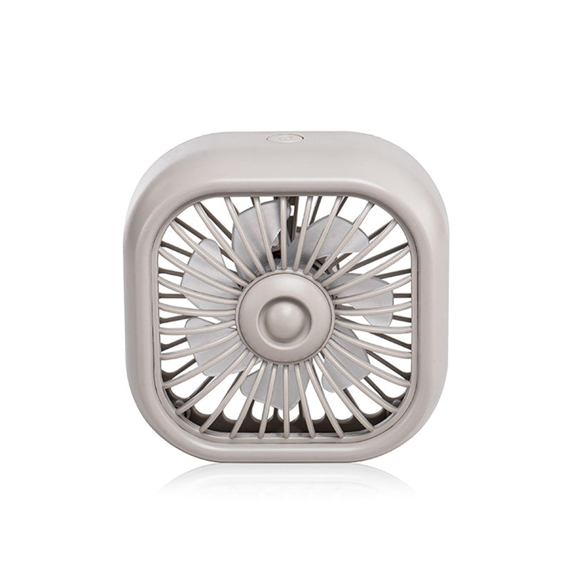 Car Fan USB Powered, Three-speed Cooling Fan for Car Vent, Mini Noiseless Design with Fixed Clip, Universal for Most Vehicles, Trucks, SUVs (White) 1 PC White