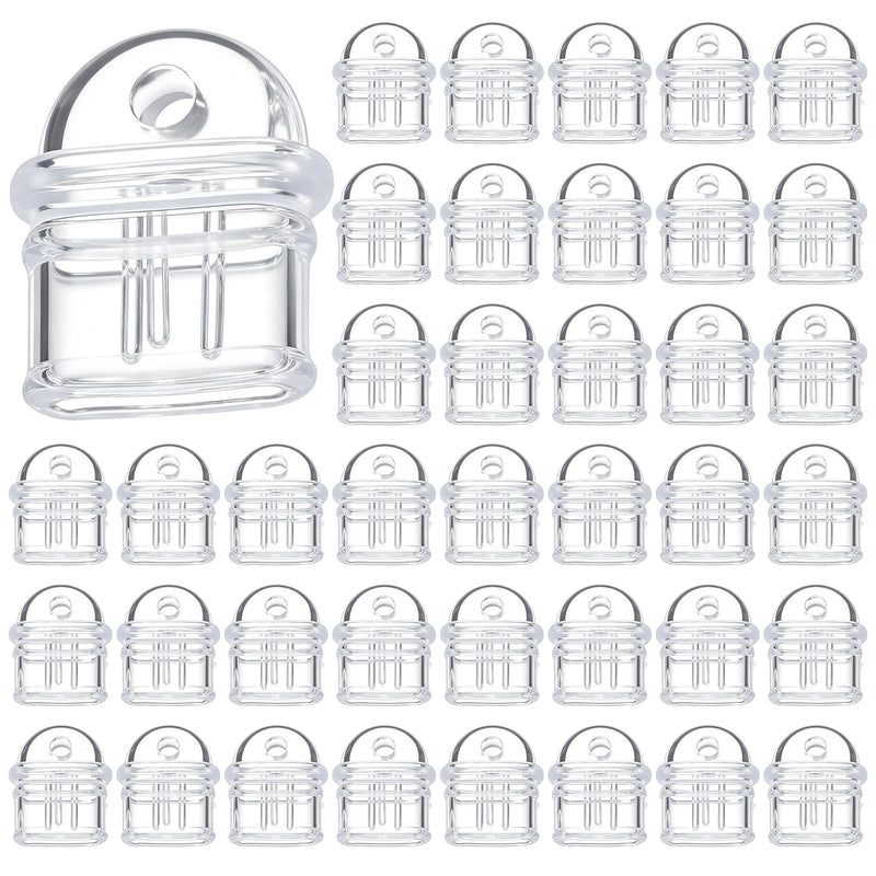 50 Pcs Dust Plug Charm Type C, Hanging Hole Clear USB C Dust Plug | Anti-Dust Lightweight Protector, Charging Port Cover, Compatible with Phones, Laptops, Tablets, Earphones