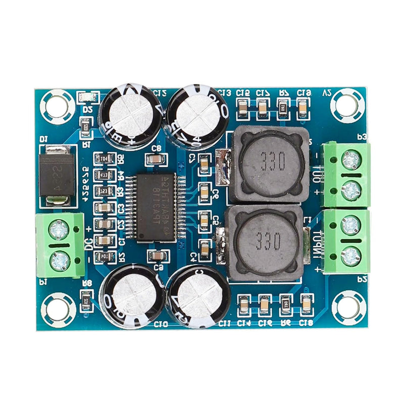 gotor tpa3118 Amplifier Board 60w tpa3118 Mono amp Board Stereo 24 to 10v | digital power amplifier board dc 24v to 10v for home theater car audio speaker diy project