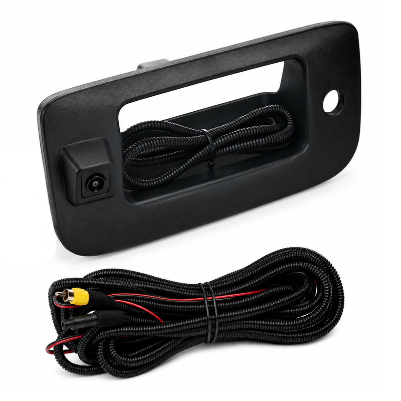 Tailgate Handle Backup Camera for Chevy Silverado 1500 2500HD 3500HD 2007-2014, Replace 22755304 Rear View Camera Assembly