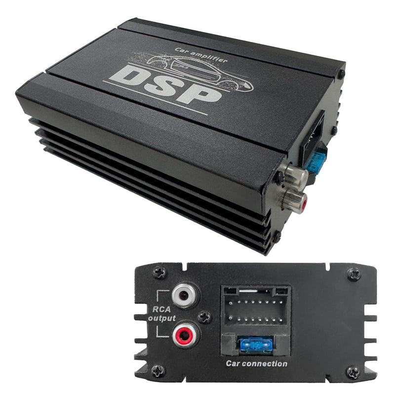 KG AMEMONDORA 12V 4-Channel Class-D Car Audio Compact Amplifier with DSP, High-Performance Universal Fit Audio System, 200W Hardwired Room Electrical Operation, 36V Max Operating Voltage 800W 4-Channel