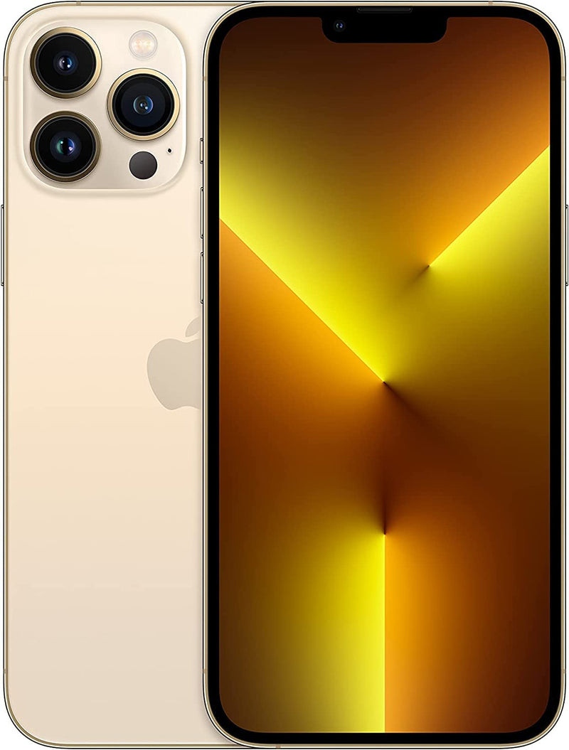 Original Back Glass Replacement for iPhone 13 Pro Max All Carriers with Pre-Installed Adhesive and Repair Tool (Gold, iPhone 13 Pro Max) Gold