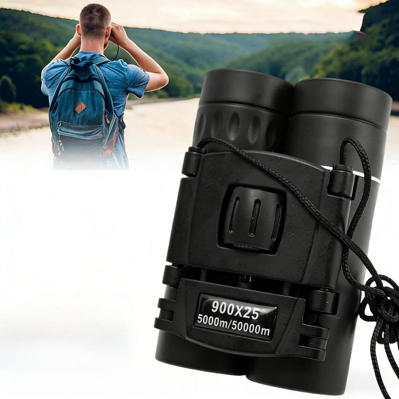 Powerful Long Range 900x25 BAK4 Telescope Low Light Jumelles for Hunting Camping Outdoor Binoculars