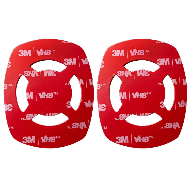 Replacement Adhesive Compatible with Quad Lock, Double-Sided Stickers (v2(2 Pack)) v2(2 pack)