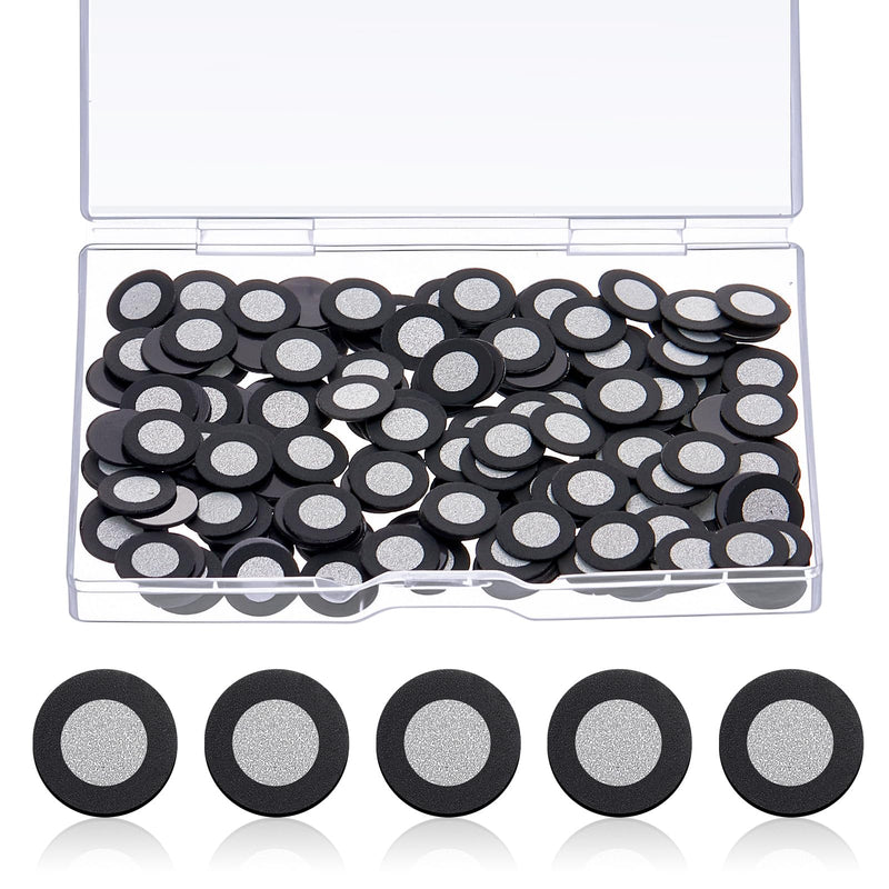 Kingdder 500 Pcs 3D Magnetic Tracking Dot for Scanner Scanning Reference Point Marker Diffuse Reflection Positioning Targets for 3D Scanning (Inner 6.0 mm Outer 10 mm) Inner 6.0 mm Outer 10 mm