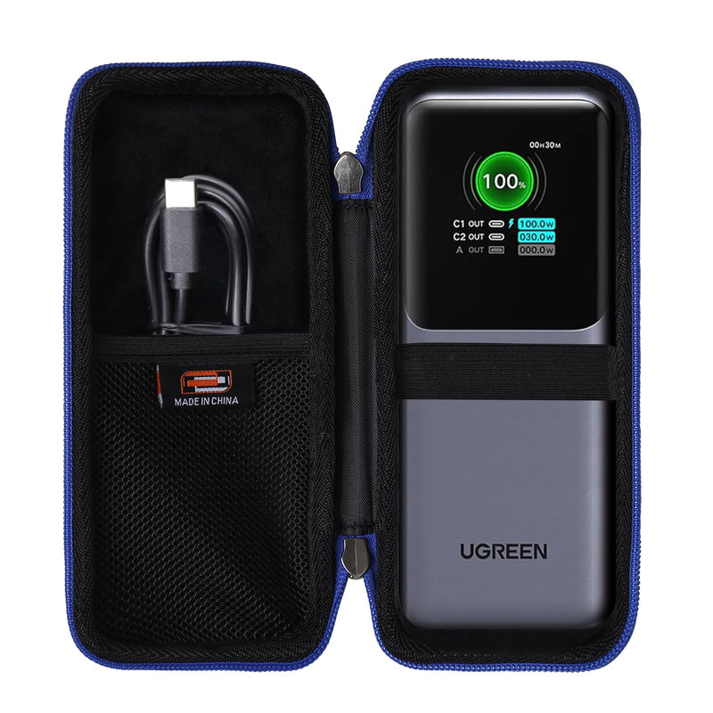 Legestori Hard EVA Carrying Case Compatible with UGREEN Nexode Power Bank 20000mAh 130W/165W Portable Charger, Portable Travel Shockproof Storage Box, Case Only